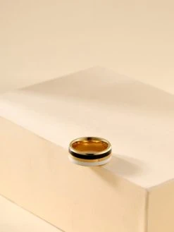 Triplex Ring Gold -Günstiges Kette Geschäft RE0090G 1 510x680 2
