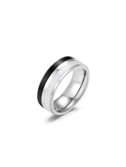 Triplex Ring Silber