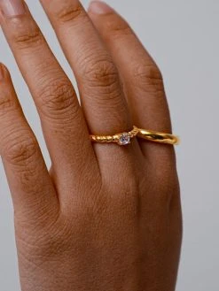 TWIRL Shine Ring Gold -Günstiges Kette Geschäft RE0100.4jpg 510x680 4