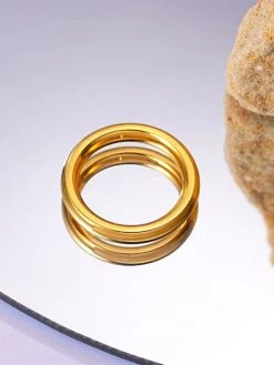Unique One Ring Gold -Günstiges Kette Geschäft RE0104.1 510x680 2