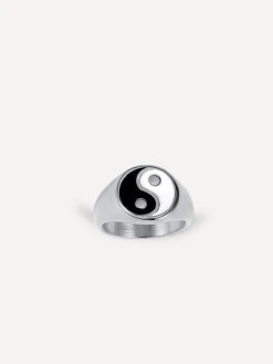 Yin And Yang Ring Silber -Günstiges Kette Geschäft RE0108S.1jpg 510x680 1