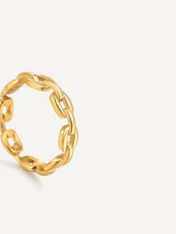 Courage Ring Gold -Günstiges Kette Geschäft RE0144G.3 510x680 1