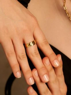 Resistance Ring Gold -Günstiges Kette Geschäft RE0148G.2 510x680 2