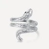 Snake Ring Silber