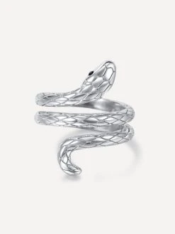 Snake Ring Silber