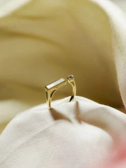 Leap Shine Ring Gold -Günstiges Kette Geschäft RE0161 510x680 2