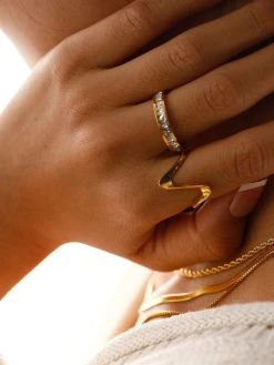 Hyper Space Ring Gold -Günstiges Kette Geschäft RE0161G.2 510x680 1