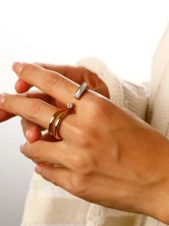 Leap Shine Ring Silber -Günstiges Kette Geschäft RE0161G.3 510x680 1