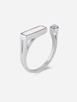 Leap Shine Ring Silber