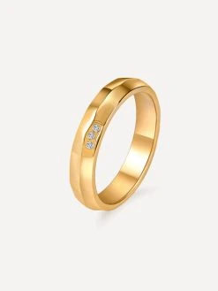 Multiface Ring Gold