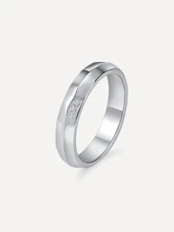 Multiface Ring Silber