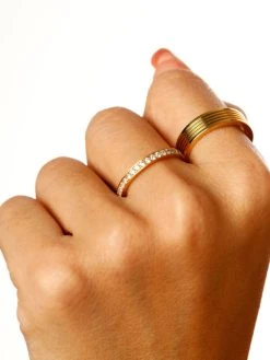 Metal Rock Ring Silber -Günstiges Kette Geschäft RE0167G.3 510x680 1