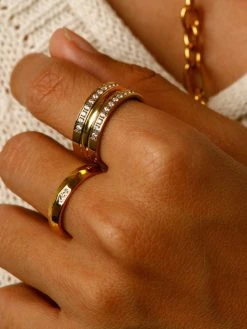 Hearty Ring Silber -Günstiges Kette Geschäft RE0169G.2 510x680 1