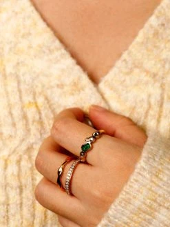 Energy Ring Gold -Günstiges Kette Geschäft RE0172G.4 510x680 2