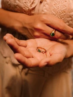 Energy Ring Gold -Günstiges Kette Geschäft RE0172G.7 510x680 2