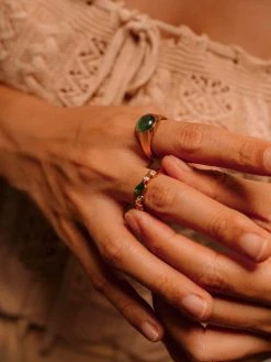 Energy Ring Gold -Günstiges Kette Geschäft RE0172G.8 510x680 2