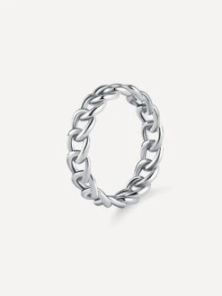 Interlocking Ring Silber