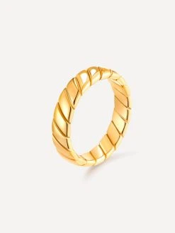 Infinite Loop Ring Gold