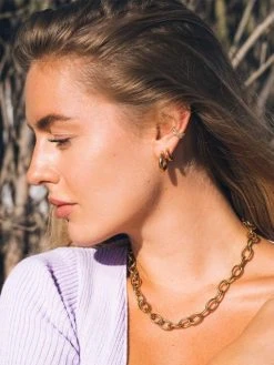 SMOOTH HOOP SMALL OHRRINGE SILBER -Günstiges Kette Geschäft SMOOTH HOOP small OHRRINGE1 510x680 2