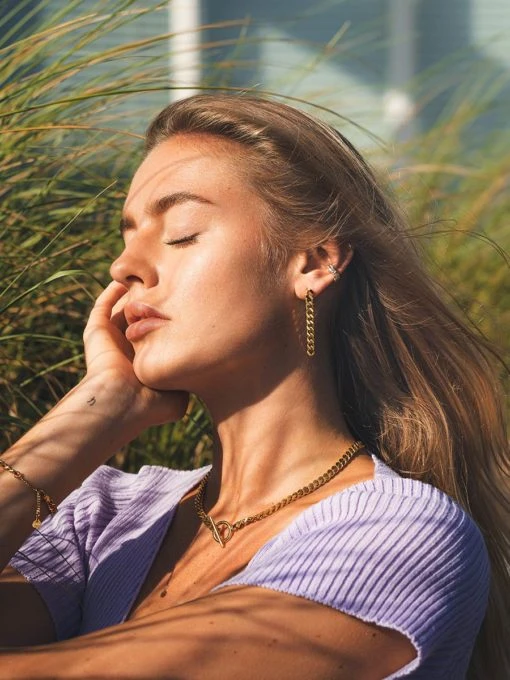 CHUNKY KETTE GOLD 6 CHUNKY KETTE GOLD – Bild 4