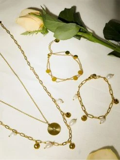 Grace Pearls Kette Gold -Günstiges Kette Geschäft collection 510x680 1