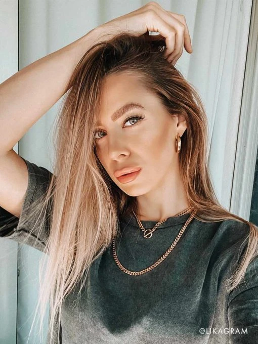 CHUNKY KETTE GOLD 13 CHUNKY KETTE GOLD – Bild 11